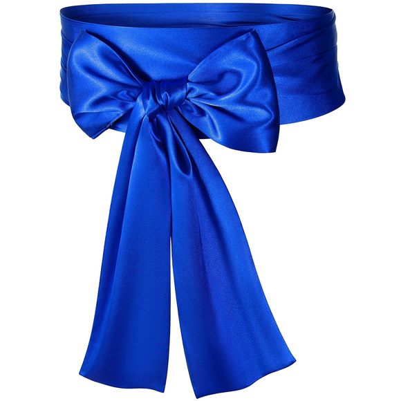 Women Satin Sash Belt Wedding Belt Party Belt For Dress Halloween Outfit😜 - Picture 2 of 6